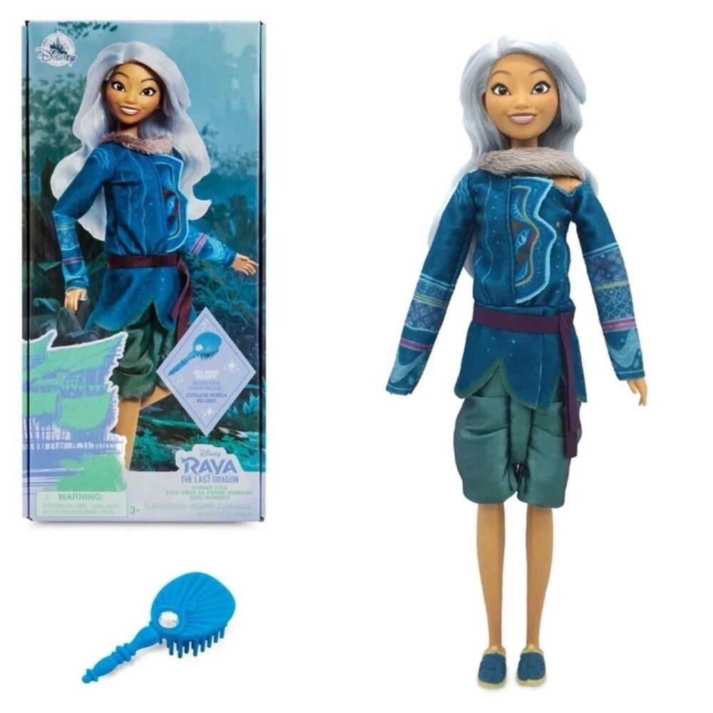 Disney Store Raya and the Last Dragon Sisu Classic Doll Figure 11.5" New NIB